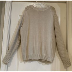 NWOT VTG‎ Daniel Cremieux Collection Crew Neck Sweater Sz XL Brown Knit Pullover